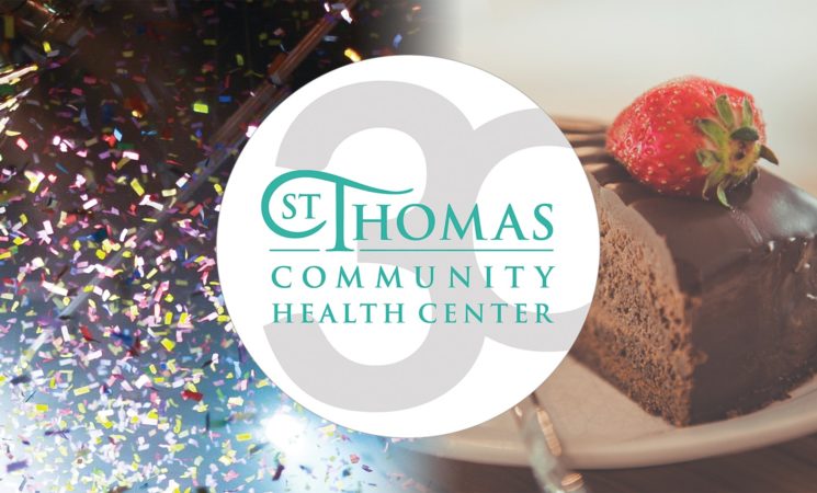 St Thomas 30 Years Featured Cake and Confetti