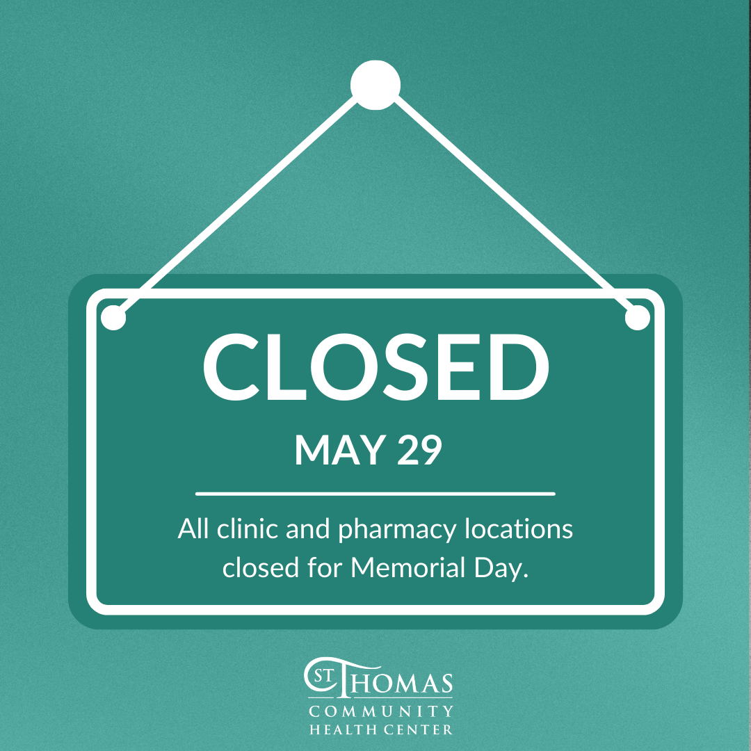 Memorial Day Closed
